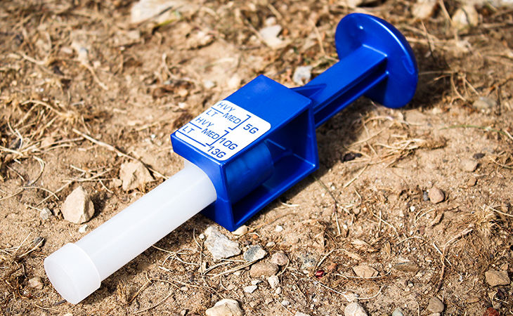 EasyDraw Syringe and PowerStop Handle Soil Sampler